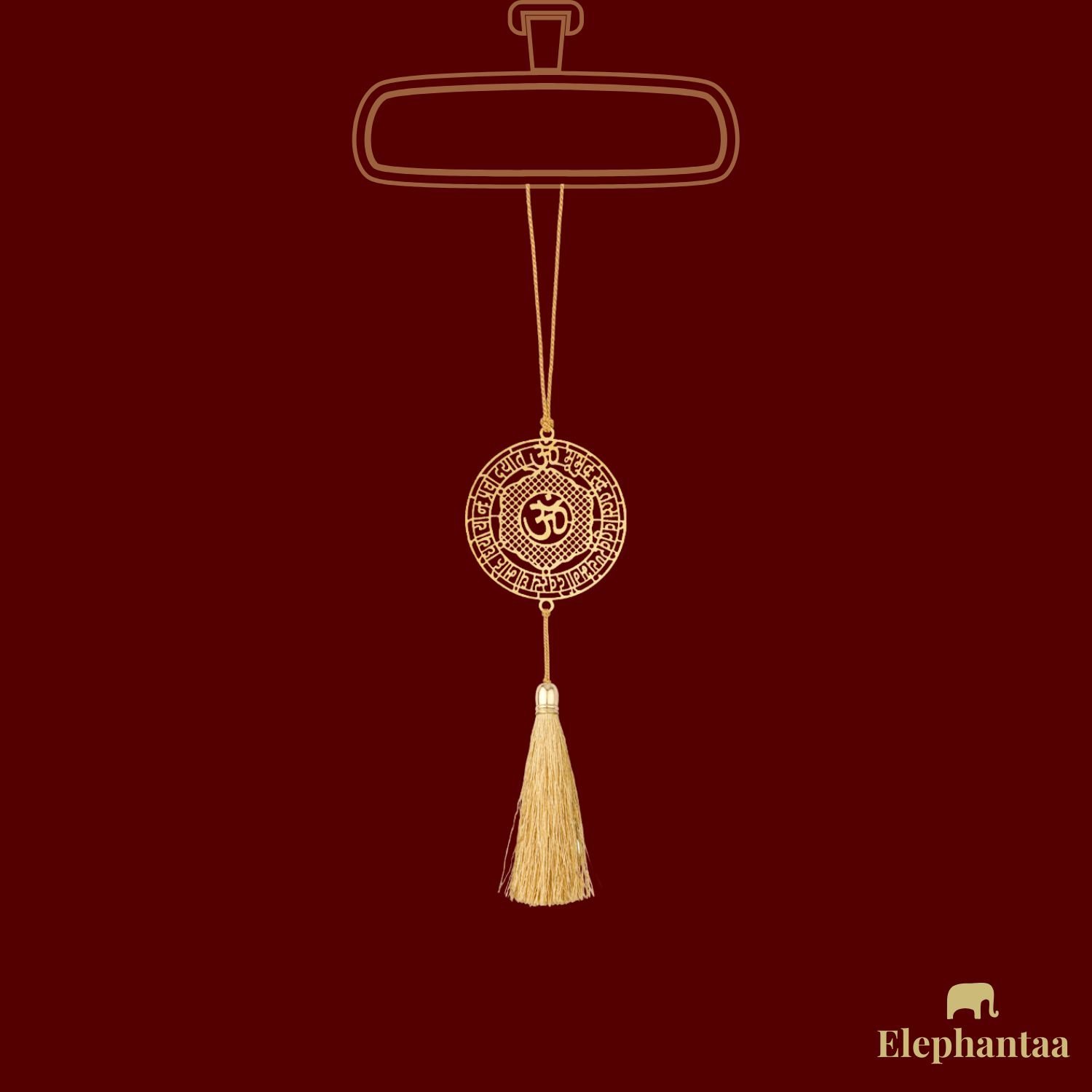 Gayatri Mantra Hanging Décor