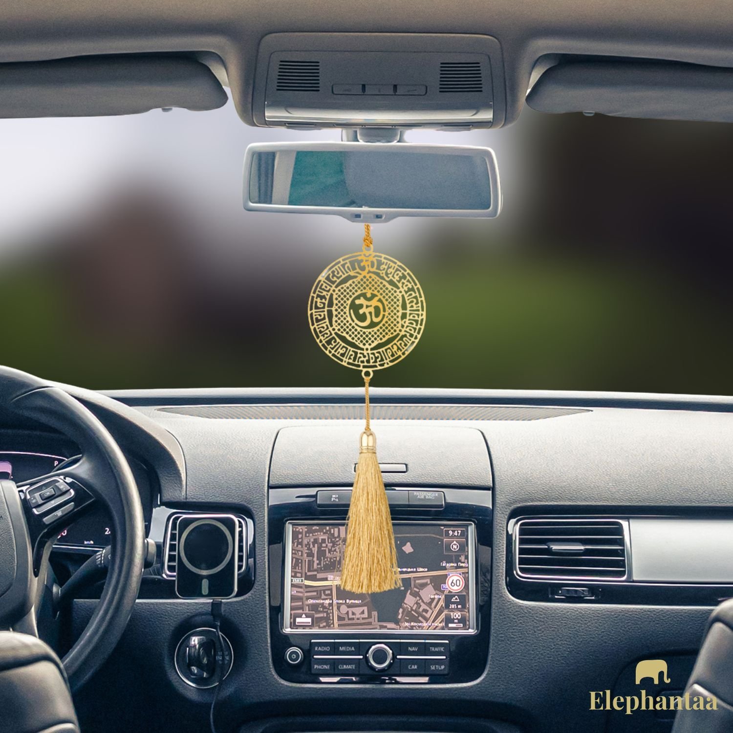 Gayatri Mantra Car Charm