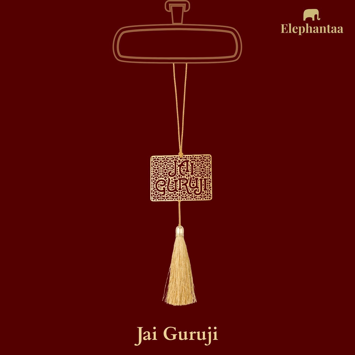 Jai Guruji Hanging Décor