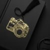 DSLR Camera Brass Bookmark