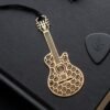 Guitar Brass Bookmark